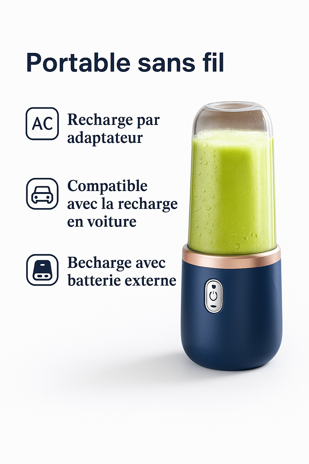 Mini mixeur blender